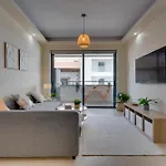 아파트 Dios Ponte 102 Beachfront 라르나카